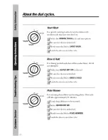 Preview for 10 page of GE GSD2000 series Owner'S Manual