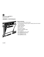 Preview for 2 page of GE GSD2000ZWH Dimensions