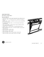 Предварительный просмотр 2 страницы GE GSD2100N Dimensions And Installation Information