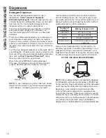 Предварительный просмотр 14 страницы GE GSD2100V Owner'S Manual