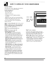 Preview for 4 page of GE GSD2900 Series Use And Care Manual