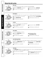 Предварительный просмотр 6 страницы GE GSD3400G20BB Owner'S Manual