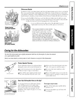 Предварительный просмотр 9 страницы GE GSD3400G20BB Owner'S Manual