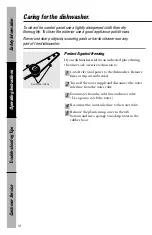 Preview for 16 page of GE GSD3715 Owner'S Manual