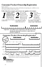 Preview for 30 page of GE GSD3715 Owner'S Manual