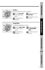 Preview for 11 page of GE GSD3800 Owner'S Manual