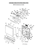 Preview for 30 page of GE GSD4210X Technician Manual