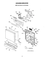 Preview for 33 page of GE GSD4210X Technician Manual