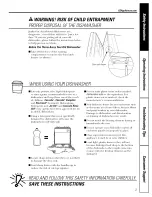 Предварительный просмотр 3 страницы GE GSD4300 Series Owner'S Manual