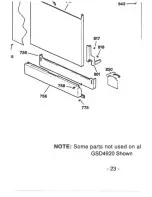 Preview for 24 page of GE GSD4900Z Technical Service Manual