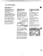 Preview for 14 page of GE GSD580L Use And Care Manual