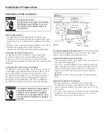 Preview for 4 page of GE GSD6000 Series Installation Instructions Manual