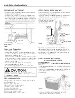 Preview for 5 page of GE GSD6000 Series Installation Instructions Manual