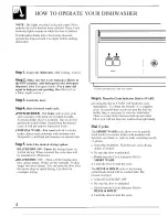 Preview for 4 page of GE GSD700 Use And Care Manual