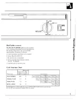 Preview for 5 page of GE GSD700 Use And Care Manual