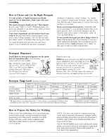 Preview for 7 page of GE GSD700 Use And Care Manual