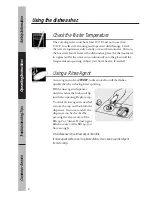 Preview for 12 page of GE GSD800 Owner'S Manual