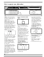 Preview for 4 page of GE GSD820 Use And Care Manual