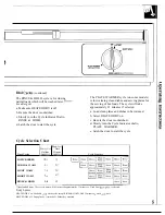 Preview for 5 page of GE GSD90 Use And Care Manual