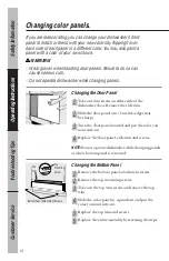 Предварительный просмотр 16 страницы GE GSD906 Owner'S Manual