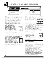 Предварительный просмотр 4 страницы GE GSD940 Use And Care Manual