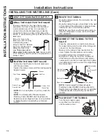 Preview for 16 page of GE GSE22 Owner'S Manual And Installation Instructions