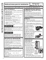 Preview for 66 page of GE GSE22 Owner'S Manual And Installation Instructions