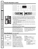 Preview for 4 page of GE GSF25KGW Owner'S Manual And Installation