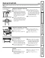 Preview for 15 page of GE GSF25KGW Owner'S Manual And Installation