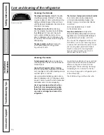 Preview for 14 page of GE GSF25XGWBB Owner'S Manual And Installation Instructions