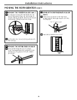 Preview for 24 page of GE GSF25XGWBB Owner'S Manual And Installation Instructions