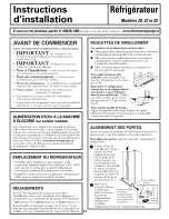 Предварительный просмотр 31 страницы GE GSH22JFTDWW Owner'S Manual