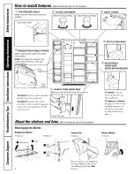 Preview for 4 page of GE GSH22JFTECC Owner'S Manual And Installation Instructions