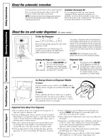 Preview for 8 page of GE GSH22JFTECC Owner'S Manual And Installation Instructions