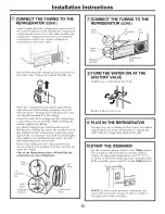 Preview for 13 page of GE GSH22JFTECC Owner'S Manual And Installation Instructions