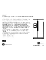 Preview for 2 page of GE GSH22JFZ Dimensions And Installation Information