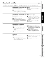 Preview for 73 page of GE GSH22JSRJSS and Owner'S Manual And Installation Instructions