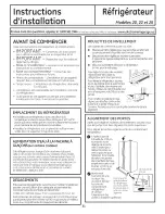 Предварительный просмотр 31 страницы GE GSH25JGDDBB Owner'S Manual And Installation Instructions