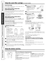 Preview for 6 page of GE GSH25JSRISS and Owner'S Manual And Installation Instructions