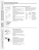 Preview for 6 page of GE GSHF5PGXAEWW and Owner'S Manual And Installation