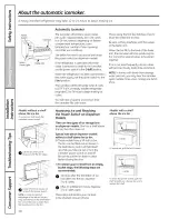 Preview for 10 page of GE GSHF5PGXAEWW and Owner'S Manual And Installation