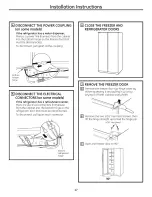 Предварительный просмотр 17 страницы GE GSHF5PGXAEWW and Owner'S Manual And Installation