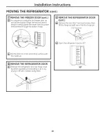 Предварительный просмотр 18 страницы GE GSHF5PGXAEWW and Owner'S Manual And Installation