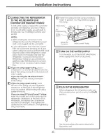 Предварительный просмотр 21 страницы GE GSHF5PGXAEWW and Owner'S Manual And Installation