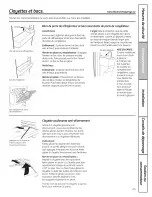 Предварительный просмотр 45 страницы GE GSHF5PGXAEWW and Owner'S Manual And Installation