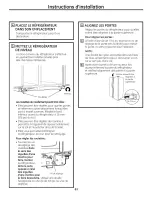 Предварительный просмотр 61 страницы GE GSHF5PGXAEWW and Owner'S Manual And Installation