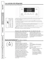 Предварительный просмотр 78 страницы GE GSHF5PGXAEWW and Owner'S Manual And Installation