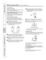 Preview for 6 page of GE GSHF9NGYACBB and Owner'S Manual And Installation