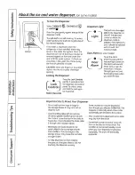 Preview for 12 page of GE GSHF9NGYACBB and Owner'S Manual And Installation