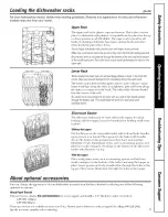 Предварительный просмотр 9 страницы GE GSM18 - Appliances 18 in. Dishwasher Owner'S Manual